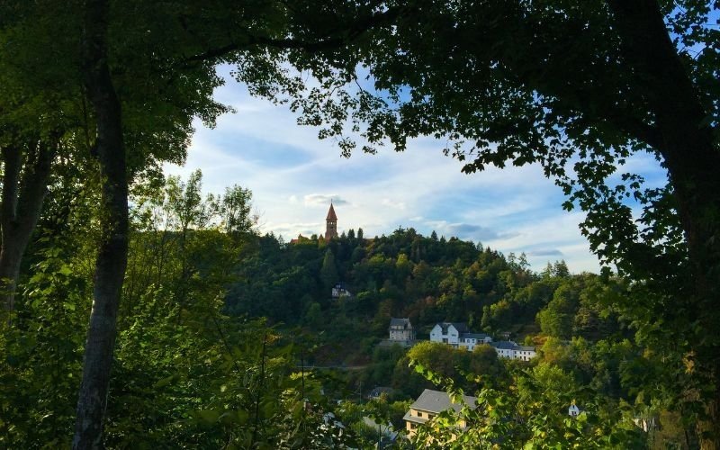 Camping Clervaux Aussicht